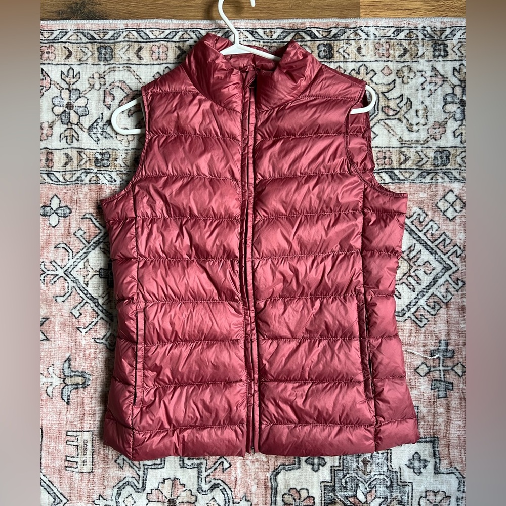 TEX Women's Quilted Puffer Vest pink 42/ fits like medium